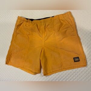 Speedo Men’s Yellow Orange Swim Trunks Board Shorts XL-XXL